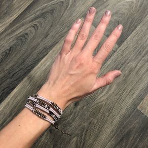 Purple Chan Luu wrap bracelet